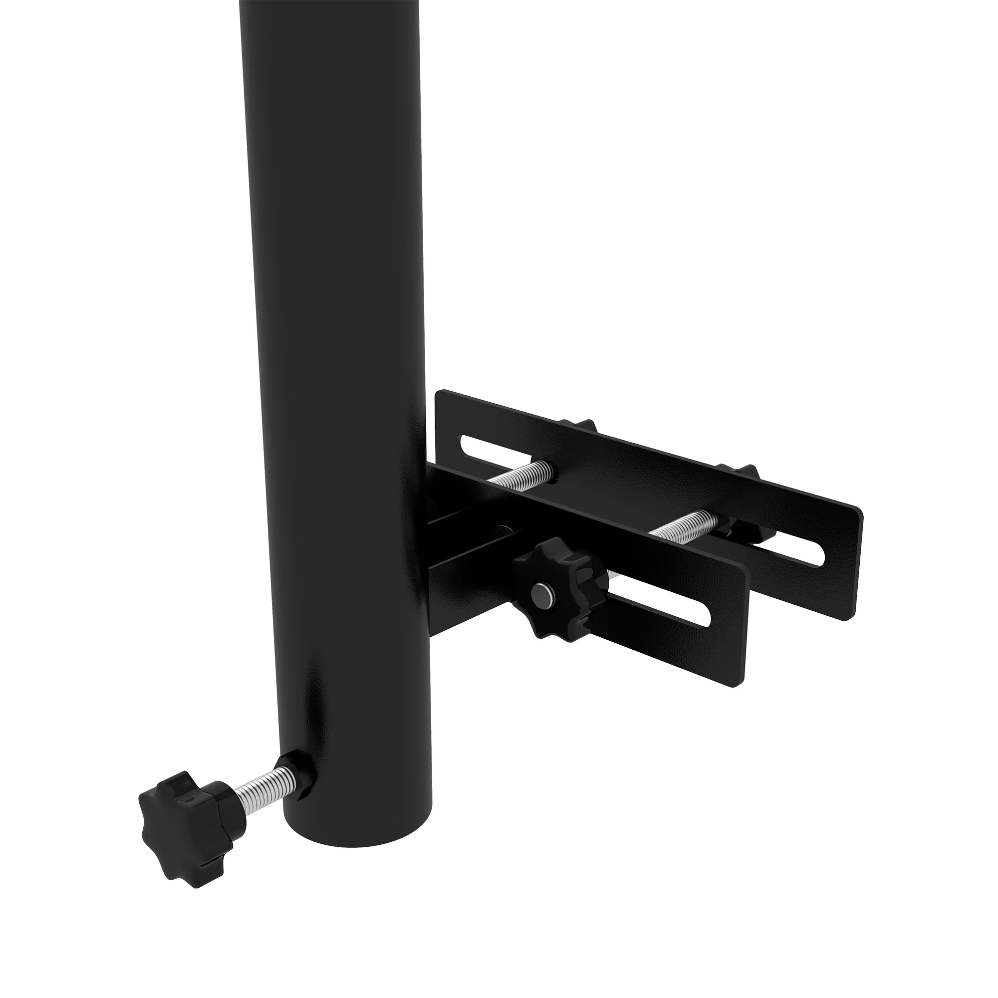Adjustable Patio Umbrella Holder for Railings/Balcony, Black - Image 11