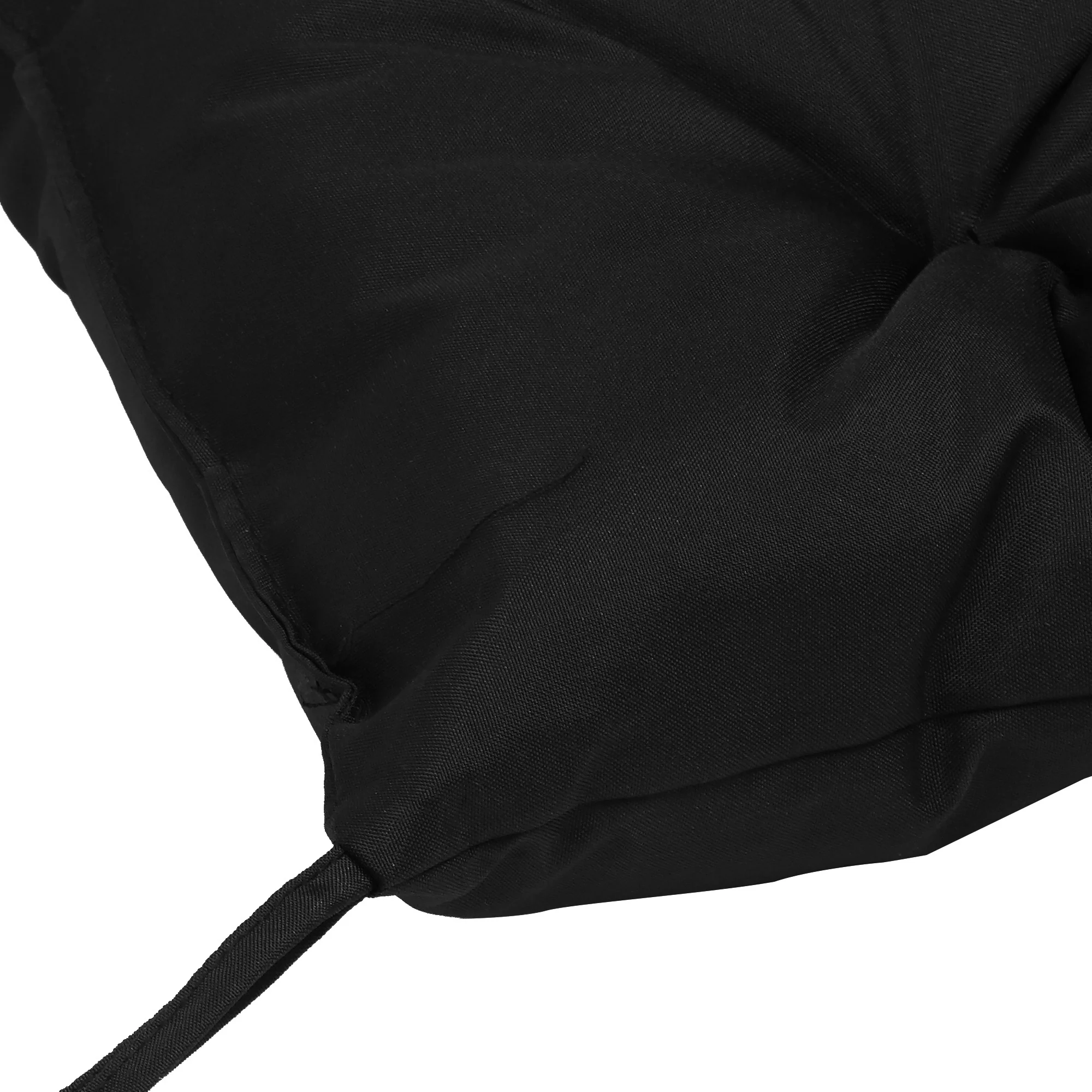 2-Seater Garden Bench Chair Cushion Mat Replacement with Backrest, 39.4" x 38.6", Black - Image 9