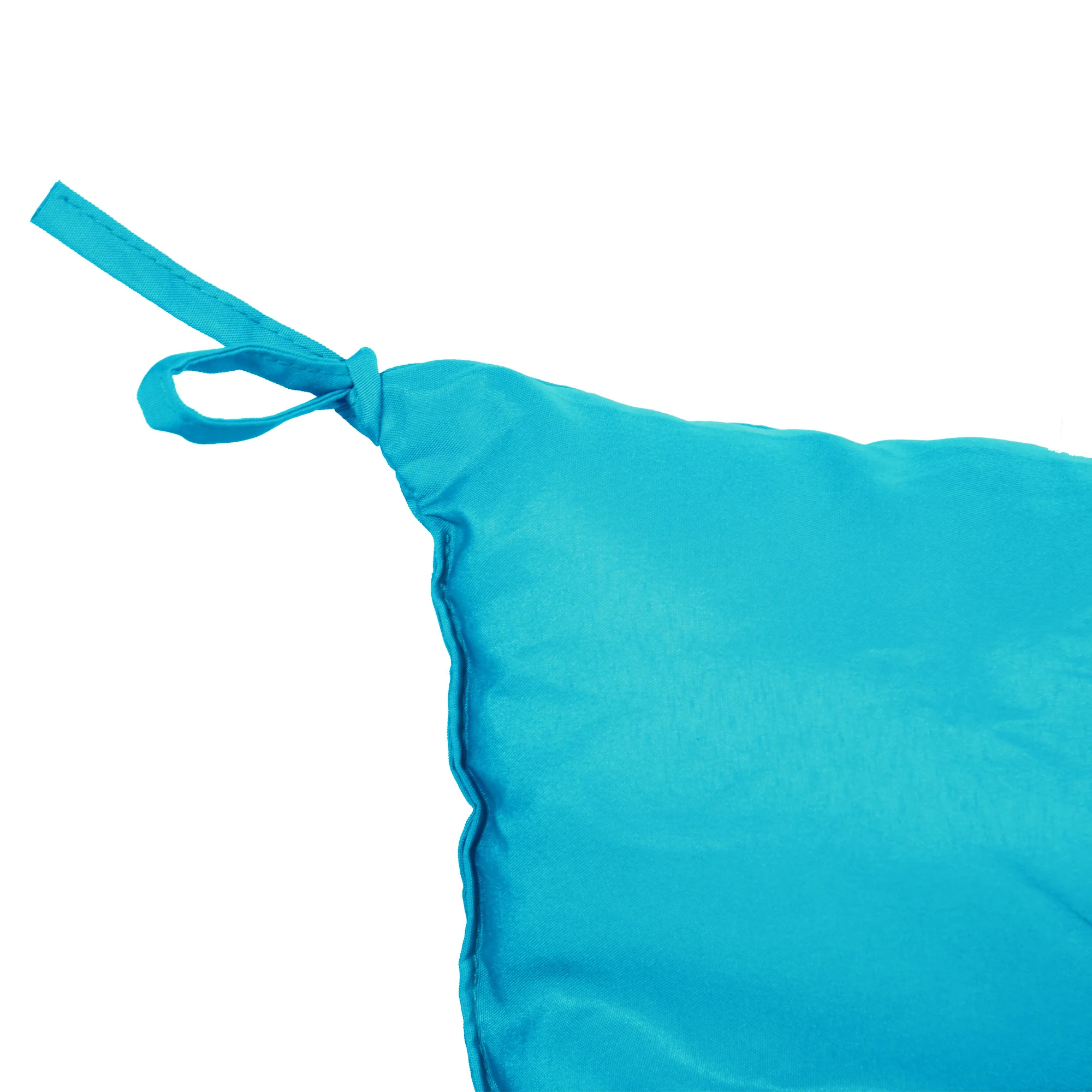3 Seater Swing Chair Replacement Cushions with Backrest for Patio Furniture, Turquoise - Image 11