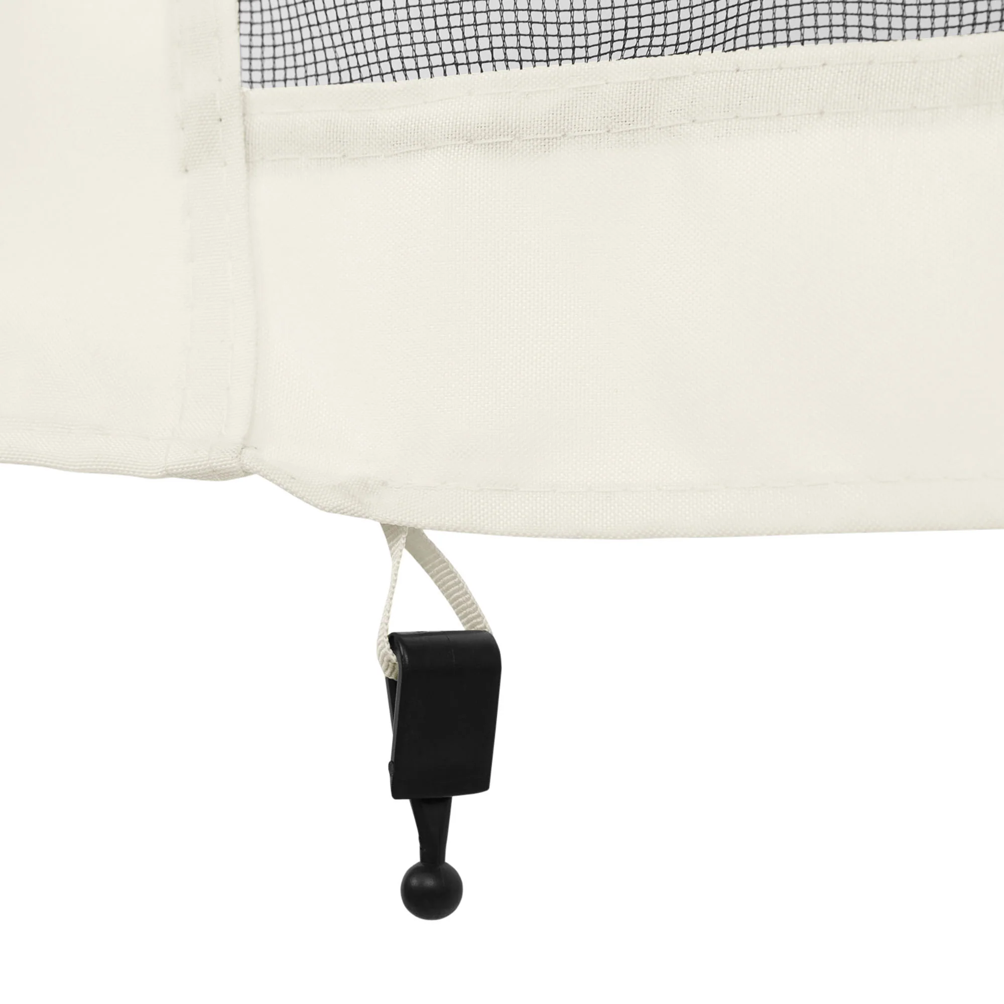 Replacement Mosquito Netting for Gazebo 10' x 10'with Zippers, White - Image 11