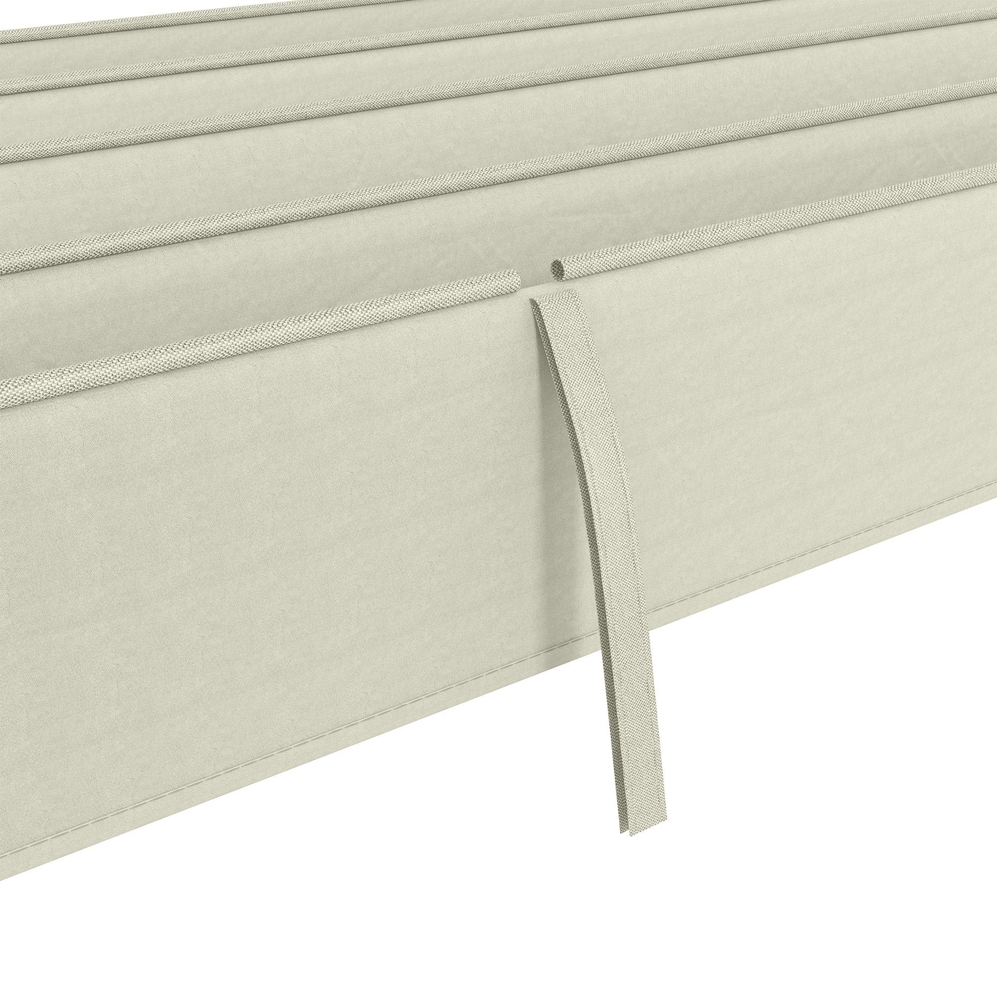 UV30+ Retractable Canopy for 9.8' x 7.1' Pergola, Cream White - Image 10