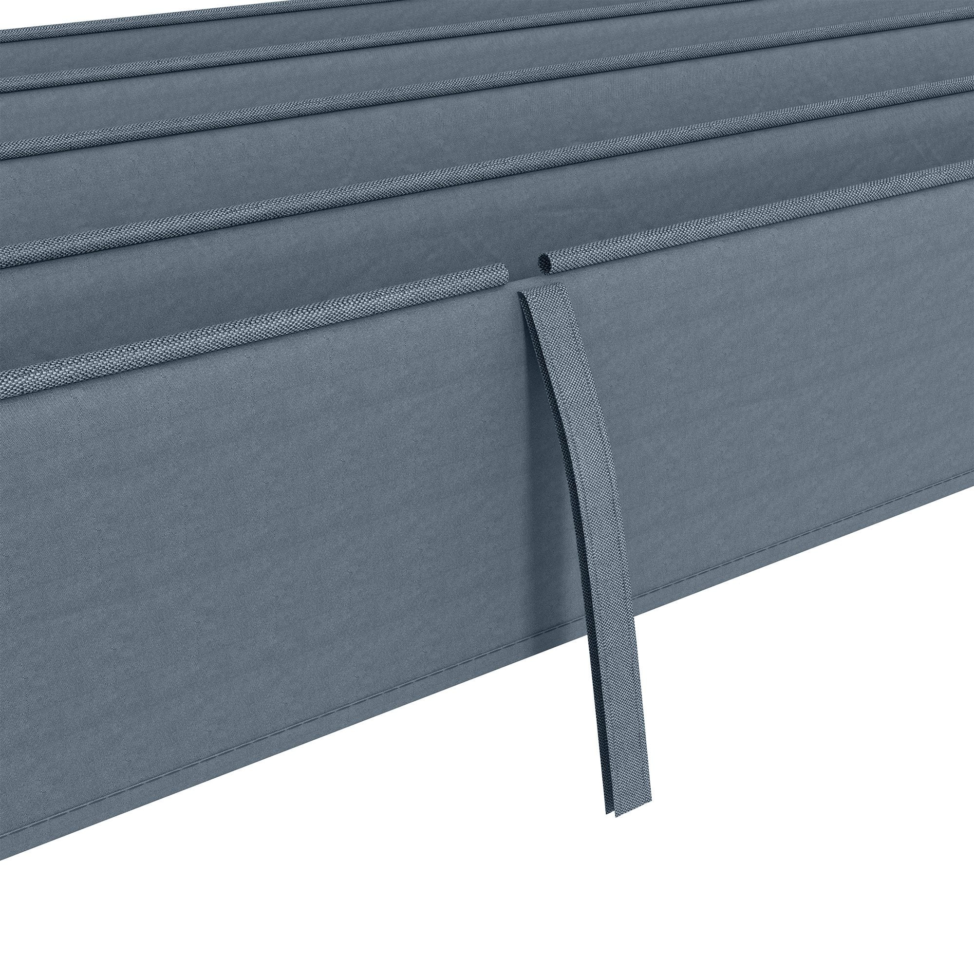 UV30+ Retractable Canopy for 9.8'x7.1' Pergola, Dark Grey - Image 10