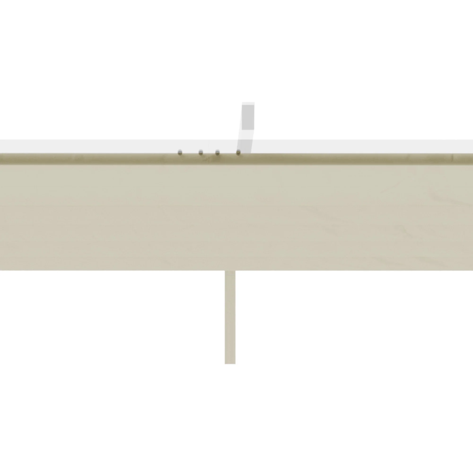 Retractable Pergola Shade Cover, Replacement Canopy Fabric for 3 x 3m Pergola, Cream White - Image 9