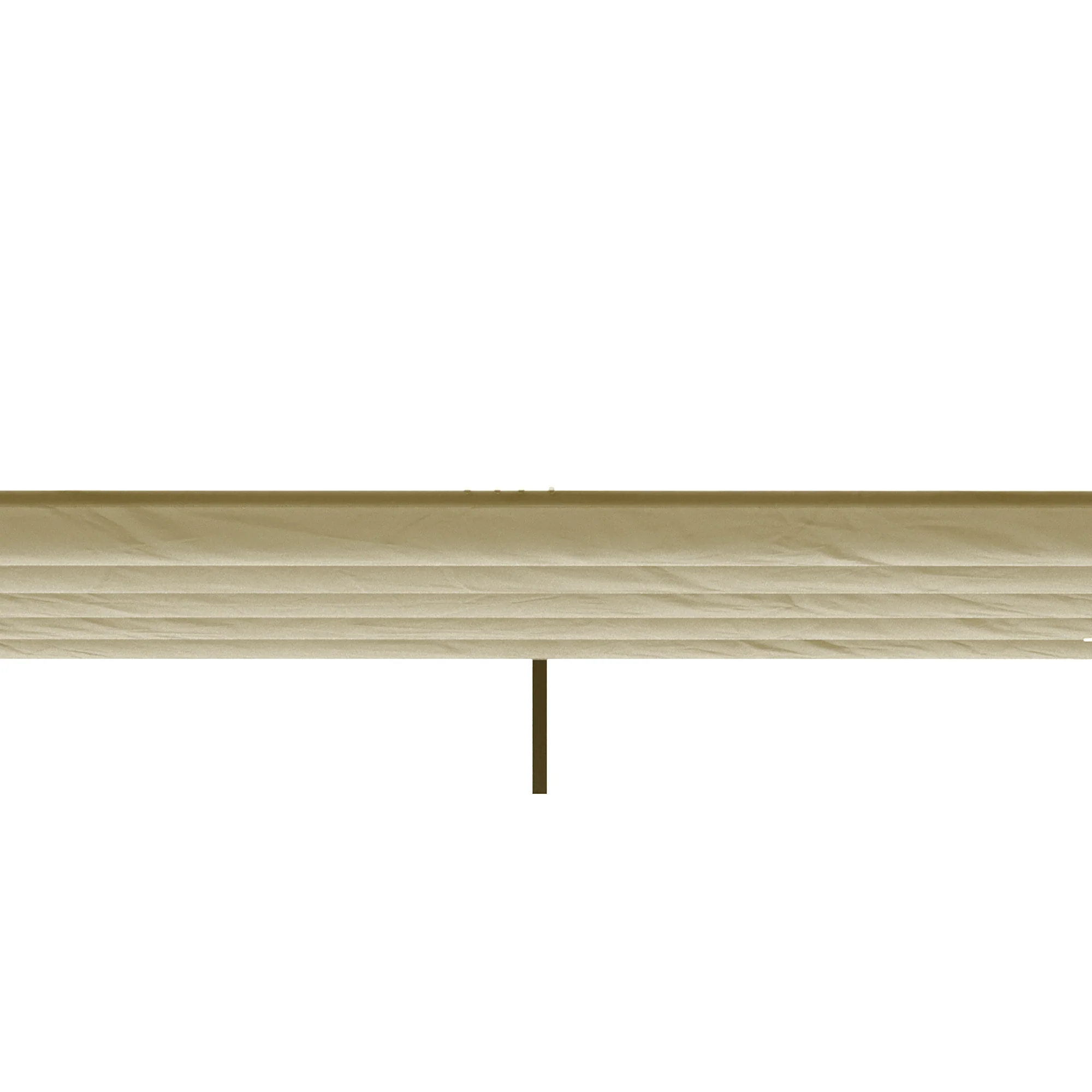 Retractable Pergola Shade Cover, Replacement Canopy Fabric for 4 x 3m Pergola, Beige - Image 9