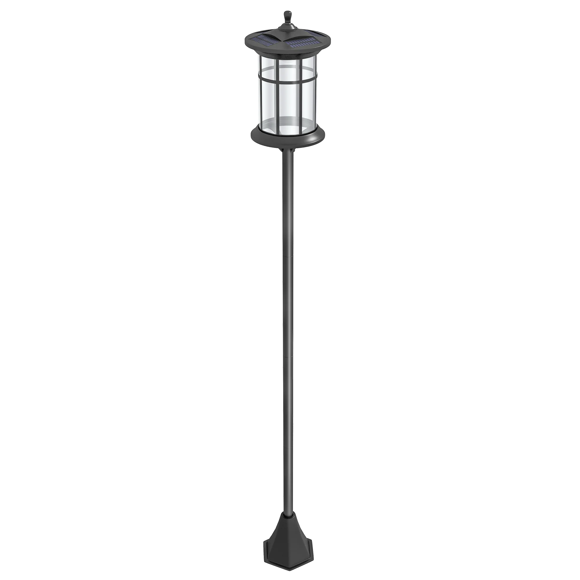 72" LED Outdoor Street Light, Waterproof IP44 for Patio, Garden, Backyard, Cool White - Image 2